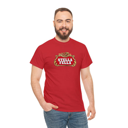 Stella Fella Graphic Tee Graphic Tees Australia Red / S Graphic T-Shirt Australia -  Cool Graphic T-Shirts Online -  Stella Fella T-Shirt | Funny Graphic T-Shirts Australia