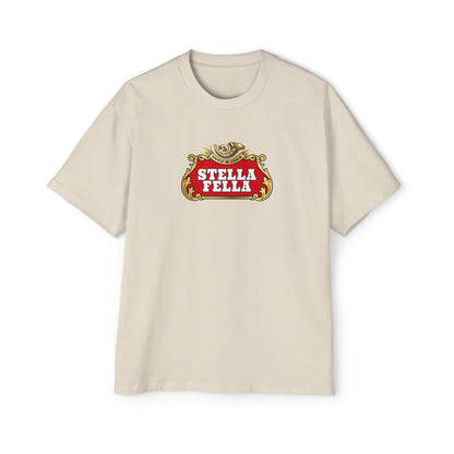 Stella Fella Oversized Tee Graphic Tees Australia Graphic T-Shirt Australia -  Cool Graphic T-Shirts Online -  Stella Fella Oversized Tee | Beer T-Shirts Australia