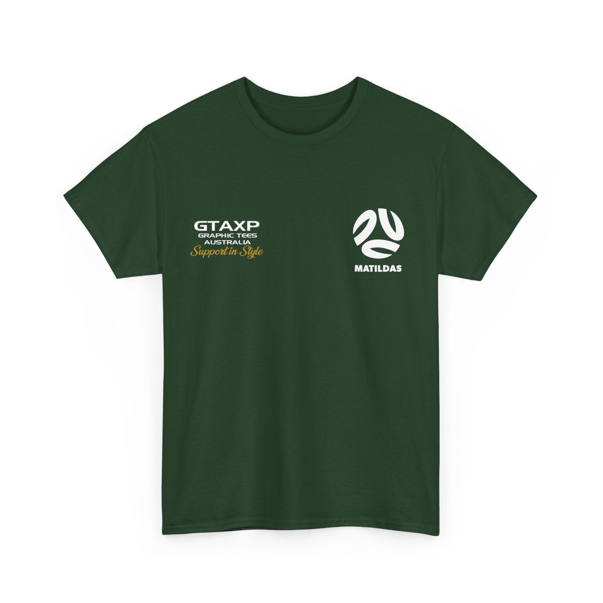 Steph Catley Matildas Duo Graphic Tee Graphic Tees Australia Graphic T-Shirt Australia -  Cool Graphic T-Shirts Online -  Steph Catley Matildas Duo T-Shirt | Australian Matildas Merch