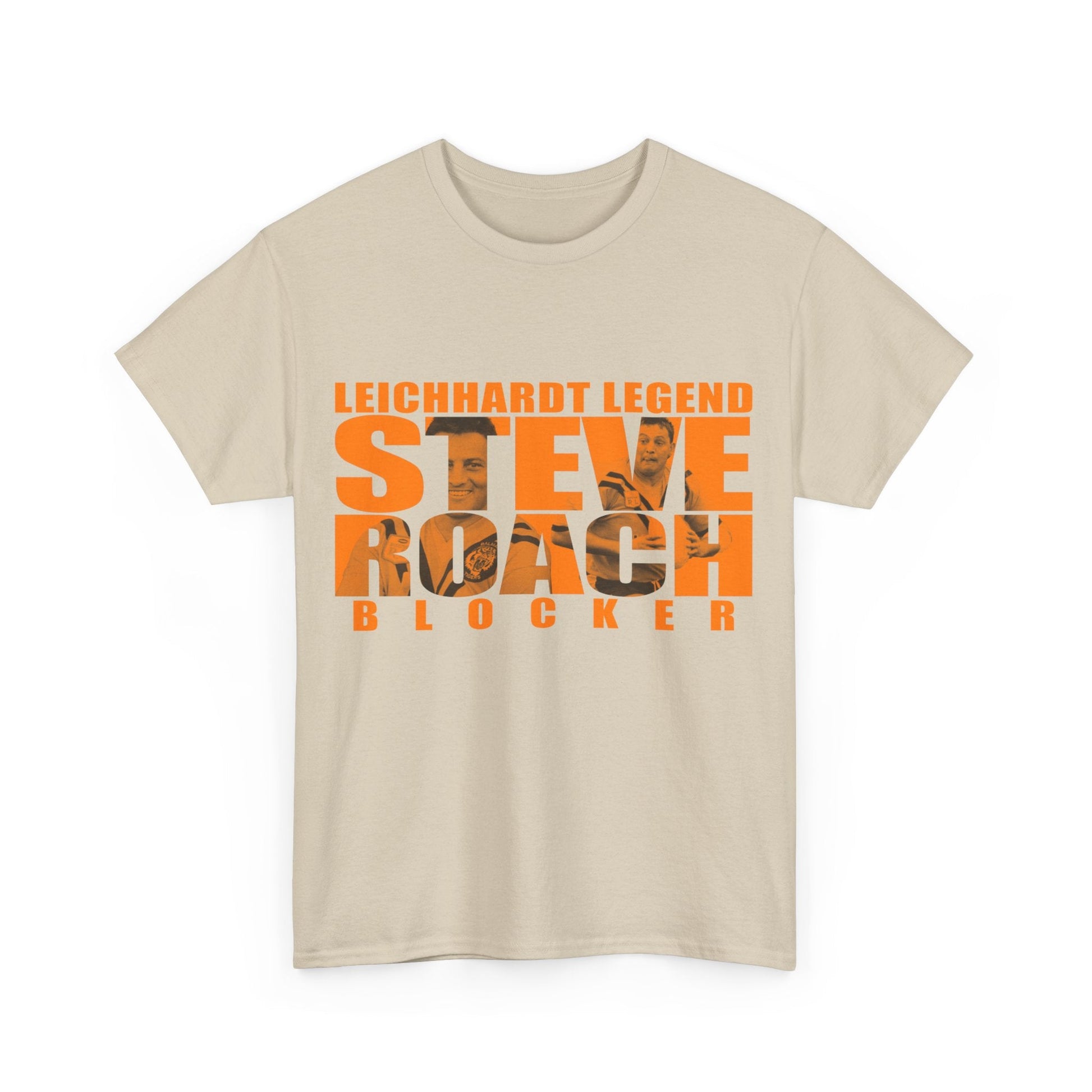 Steve Blocker Roach Graphic Tee Graphic Tees Australia Graphic T-Shirt Australia -  Cool Graphic T-Shirts Online -  Steve Blocker Roach T-Shirt | Retro Balmain Tigers Merchandise