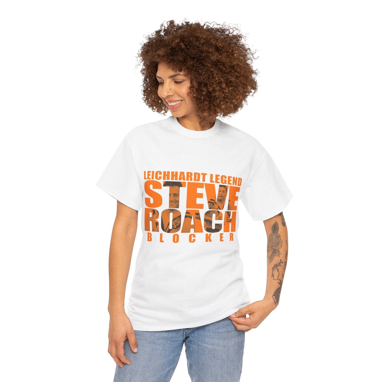 Steve Blocker Roach Graphic Tee Graphic Tees Australia Graphic T-Shirt Australia -  Cool Graphic T-Shirts Online -  Steve Blocker Roach T-Shirt | Retro Balmain Tigers Merchandise