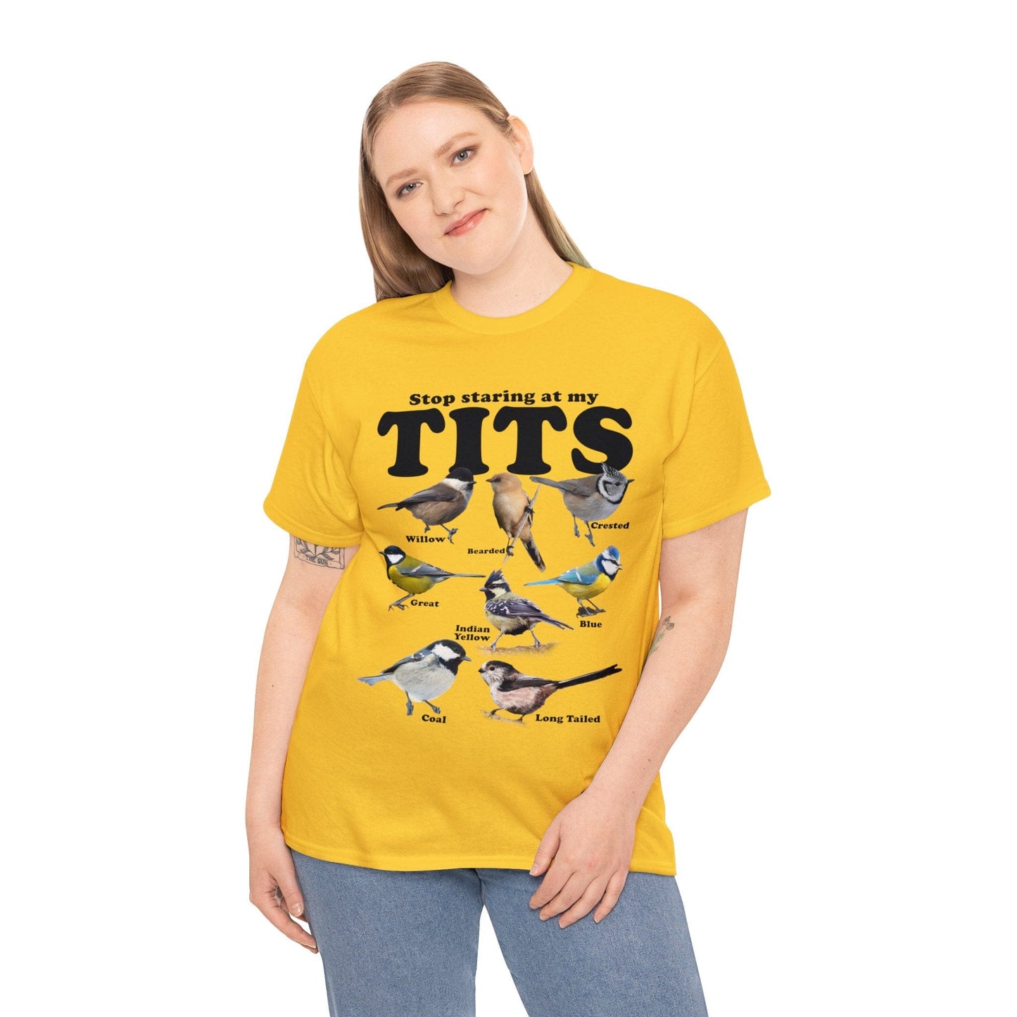 Stop Staring At My Tits Graphic Tee Graphic Tees Australia Graphic T-Shirt Australia -  Cool Graphic T-Shirts Online -  Stop Staring At My Tits T-Shirt | Funny T-Shirts Australia