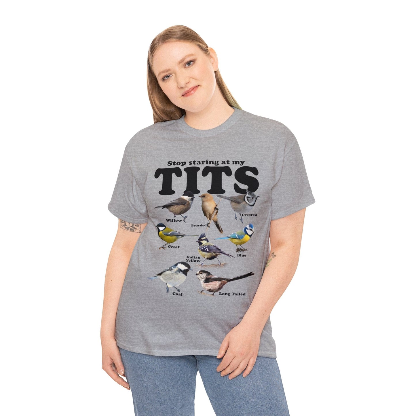 Stop Staring At My Tits Graphic Tee Graphic Tees Australia Graphic T-Shirt Australia -  Cool Graphic T-Shirts Online -  Stop Staring At My Tits T-Shirt | Funny T-Shirts Australia