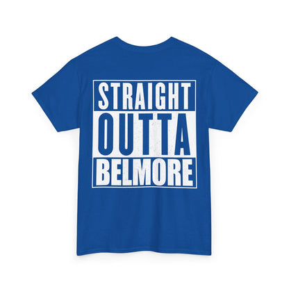 Straight Outta Belmore Graphic Tee Graphic Tees Australia Graphic T-Shirt Australia -  Cool Graphic T-Shirts Online -  Straight Outta Belmore T-Shirt | Canterbury Bulldogs Clothing