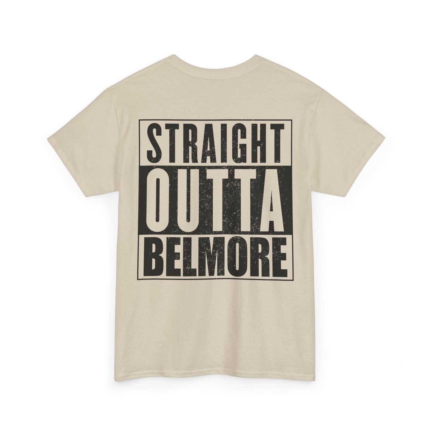 Straight Outta Belmore Graphic Tee Graphic Tees Australia Graphic T-Shirt Australia -  Cool Graphic T-Shirts Online -  Straight Outta Belmore T-Shirt | Canterbury Bulldogs Clothing