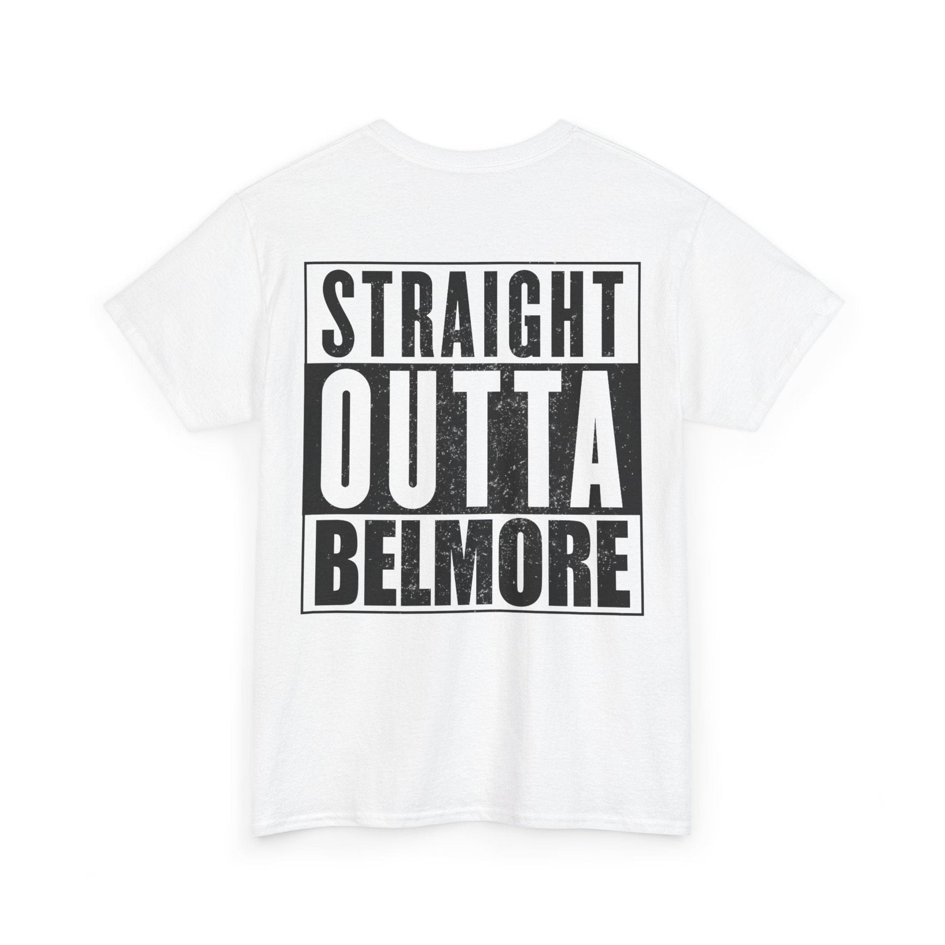 Straight Outta Belmore Graphic Tee Graphic Tees Australia Graphic T-Shirt Australia -  Cool Graphic T-Shirts Online -  Straight Outta Belmore T-Shirt | Canterbury Bulldogs Clothing