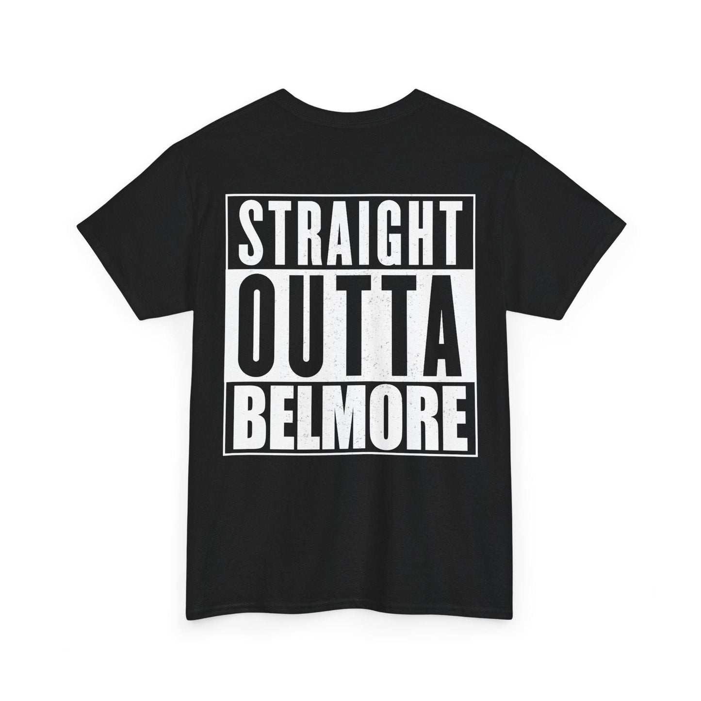 Straight Outta Belmore Graphic Tee Graphic Tees Australia Graphic T-Shirt Australia -  Cool Graphic T-Shirts Online -  Straight Outta Belmore T-Shirt | Canterbury Bulldogs Clothing