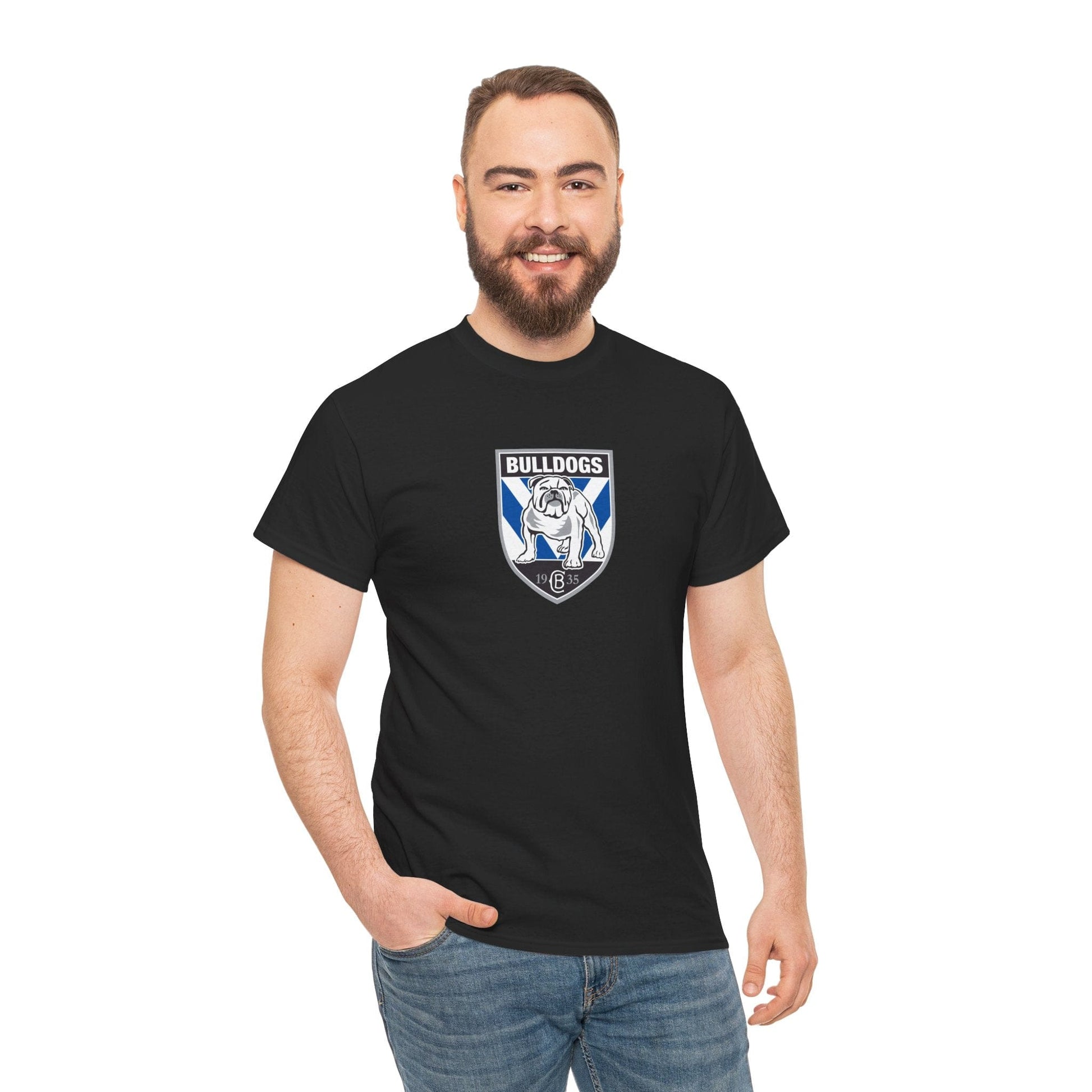 Straight Outta Belmore Graphic Tee Graphic Tees Australia Graphic T-Shirt Australia -  Cool Graphic T-Shirts Online -  Straight Outta Belmore T-Shirt | Canterbury Bulldogs Clothing