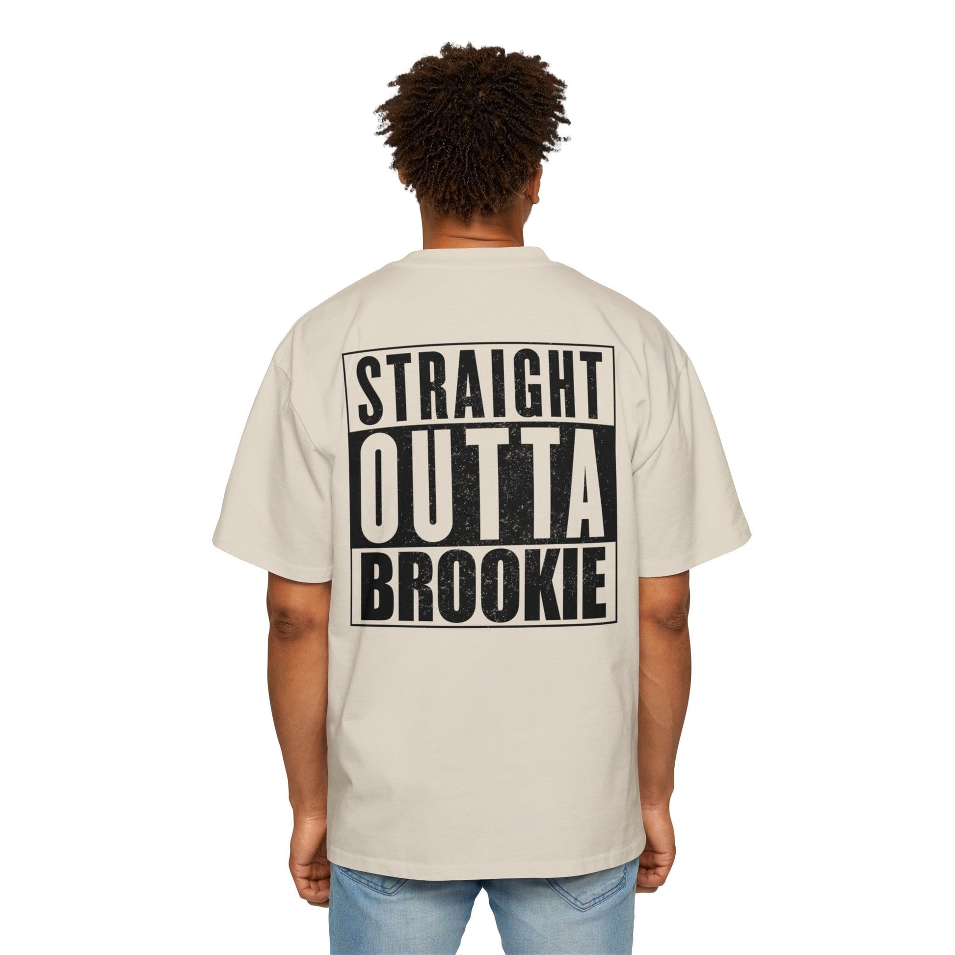 Straight Outta Brookie Oversized Tee Graphic Tees Australia Graphic T-Shirt Australia -  Cool Graphic T-Shirts Online -  Straight Outta Brookie Oversized Tee | Manly Sea Eagles Clothing