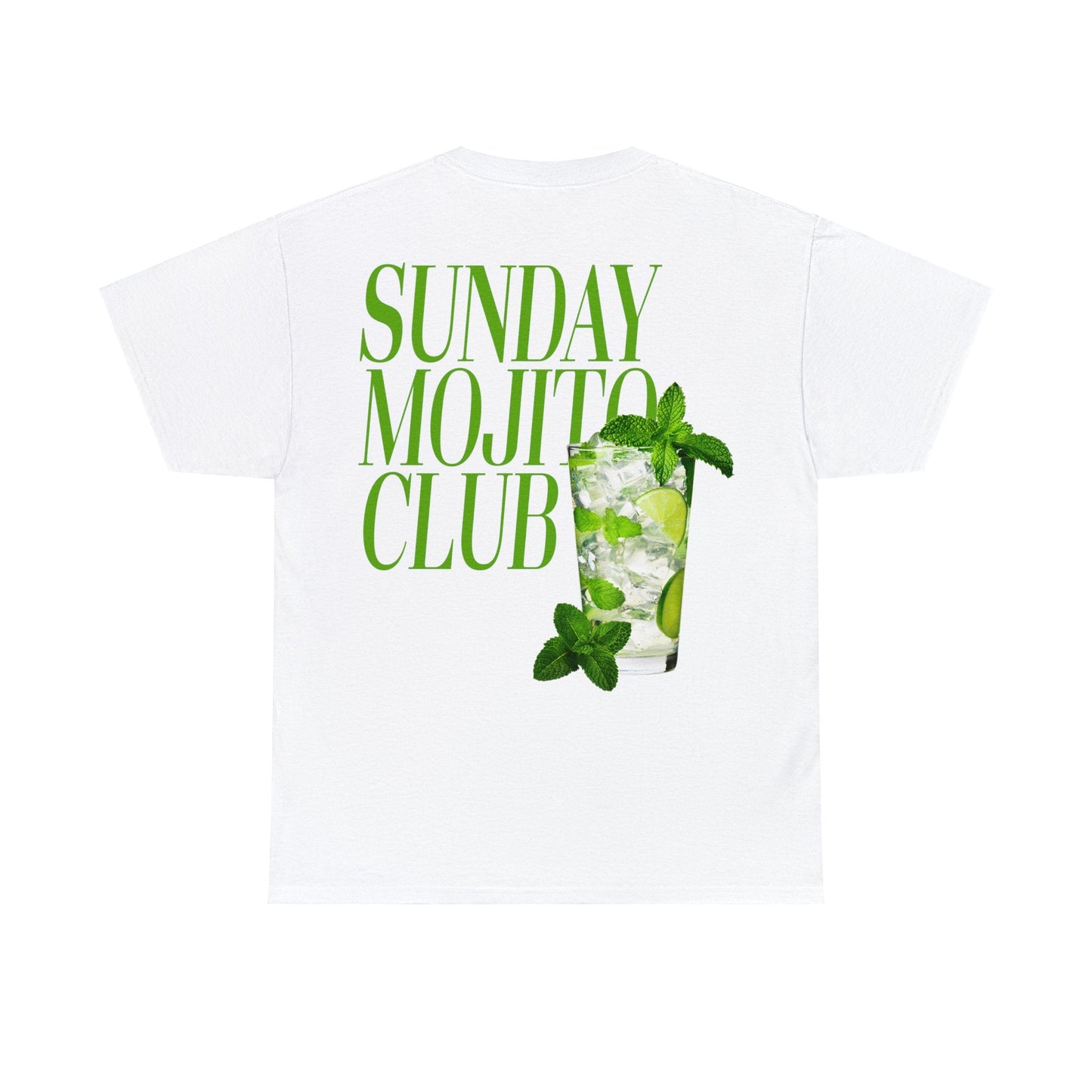 Sunday Mojito Club Graphic Tee Graphic Tees Australia White / S Graphic T-Shirt Australia -  Cool Graphic T-Shirts Online -  Sunday Mojito Club T-Shirt