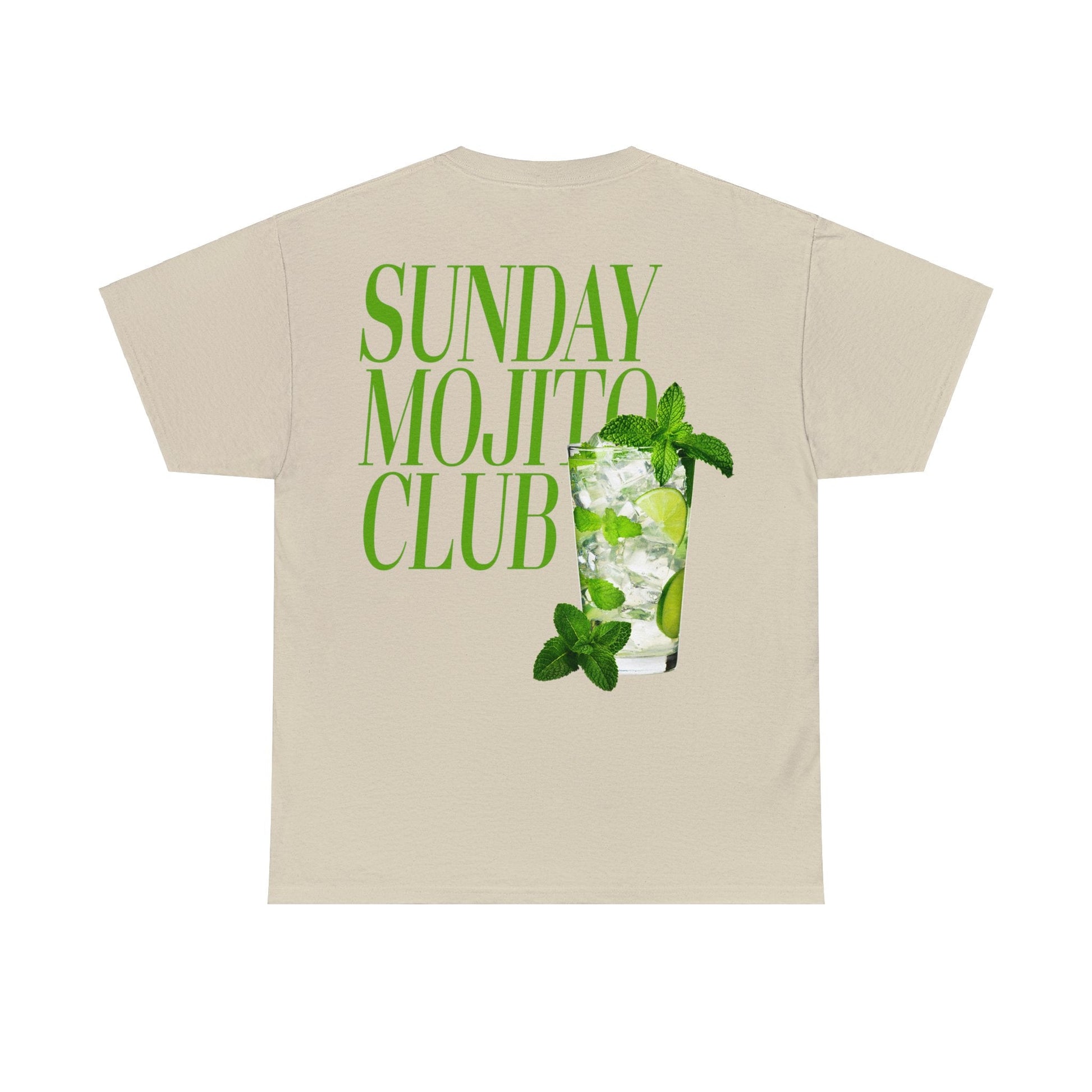 Sunday Mojito Club Graphic Tee Graphic Tees Australia Sand / S Graphic T-Shirt Australia -  Cool Graphic T-Shirts Online -  Sunday Mojito Club T-Shirt