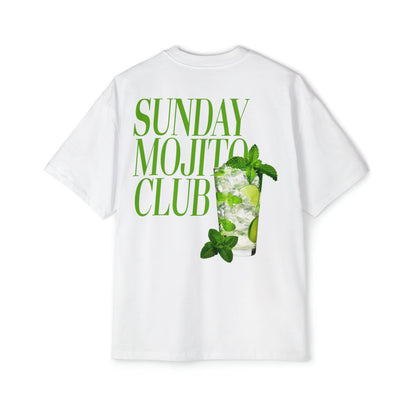 Sunday Mojito Club Oversized Tee Graphic Tees Australia Graphic T-Shirt Australia -  Cool Graphic T-Shirts Online - 