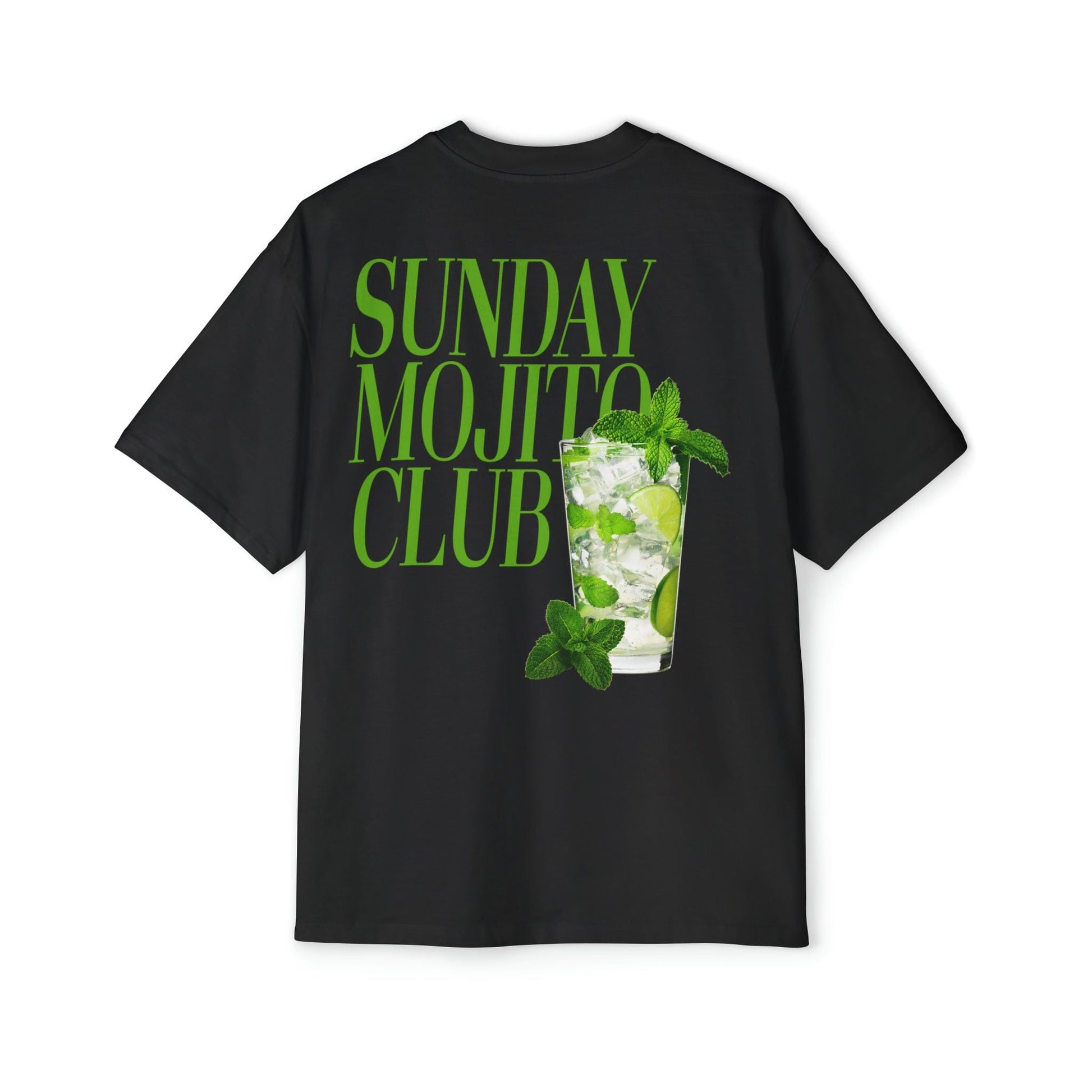 Sunday Mojito Club Oversized Tee Graphic Tees Australia Graphic T-Shirt Australia -  Cool Graphic T-Shirts Online - 