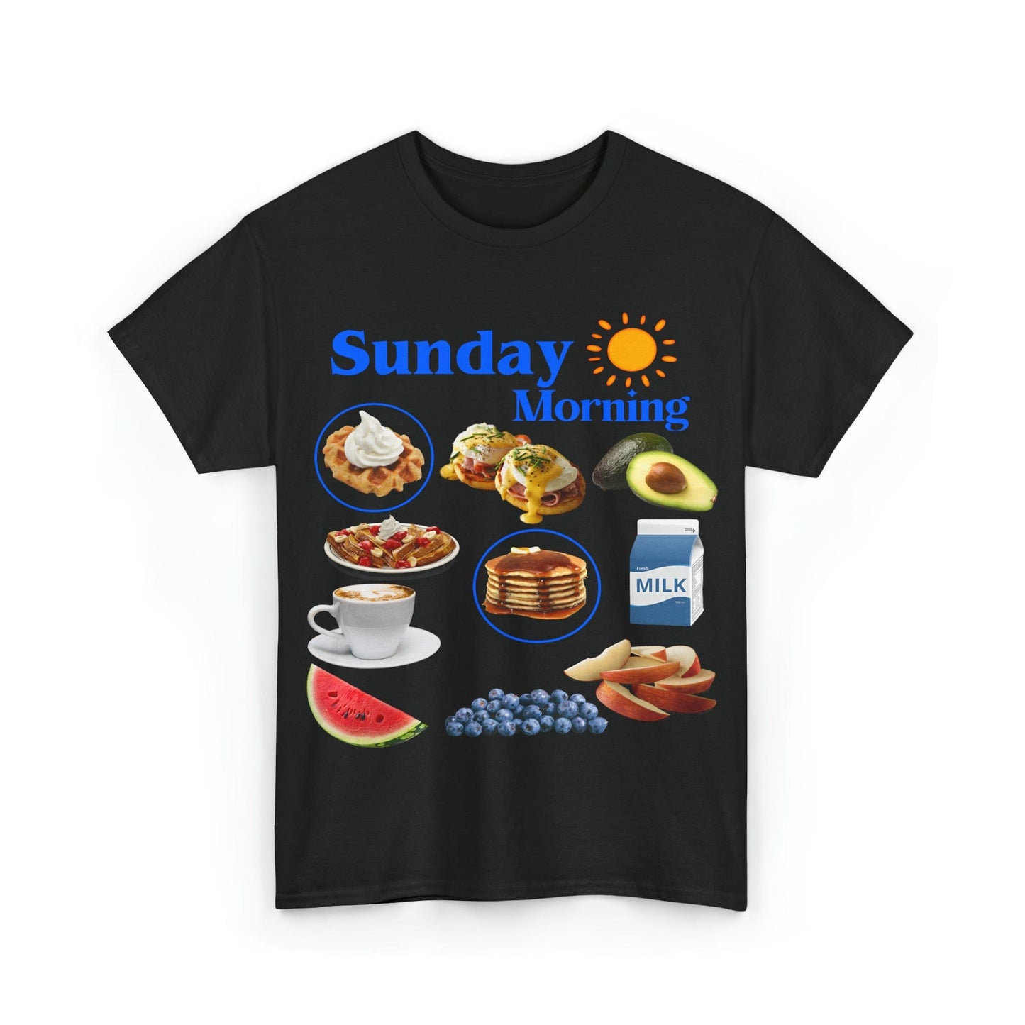 Sunday Morning Graphic Tee Graphic Tees Australia Graphic T-Shirt Australia -  Cool Graphic T-Shirts Online -  Sunday Morning T-Shirt | Retro Asthetic T-Shirts Australia