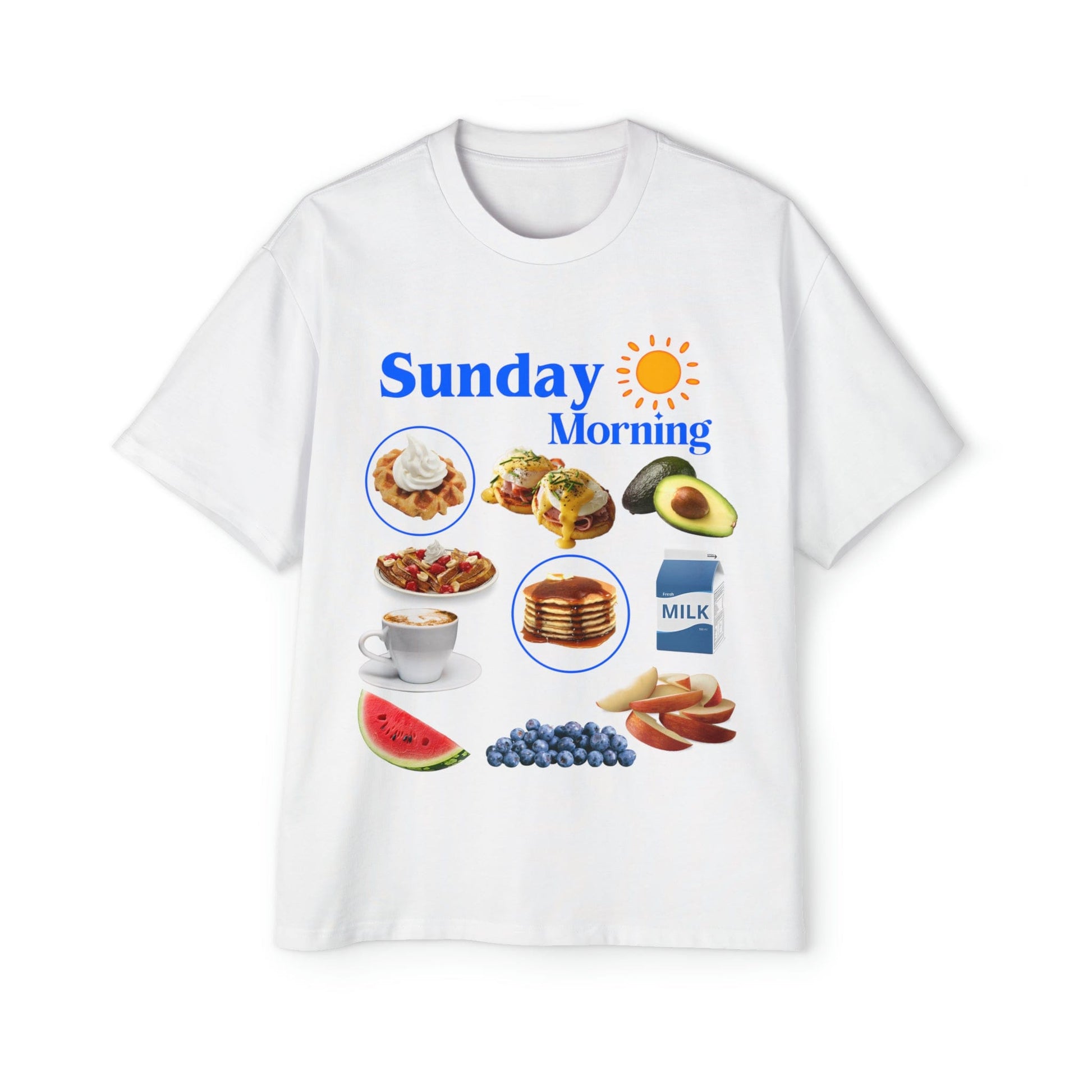 Sunday Morning Oversized Tee Graphic Tees Australia Graphic T-Shirt Australia -  Cool Graphic T-Shirts Online -  Sunday Morning Oversized Tee | Vintage Oversized T-Shirts