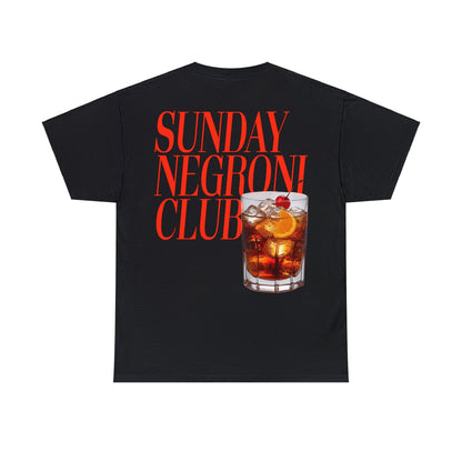 Sunday Negroni Club Graphic Tee Graphic Tees Australia Black / S Graphic T-Shirt Australia -  Cool Graphic T-Shirts Online -  Sunday Negroni Club T-Shirt