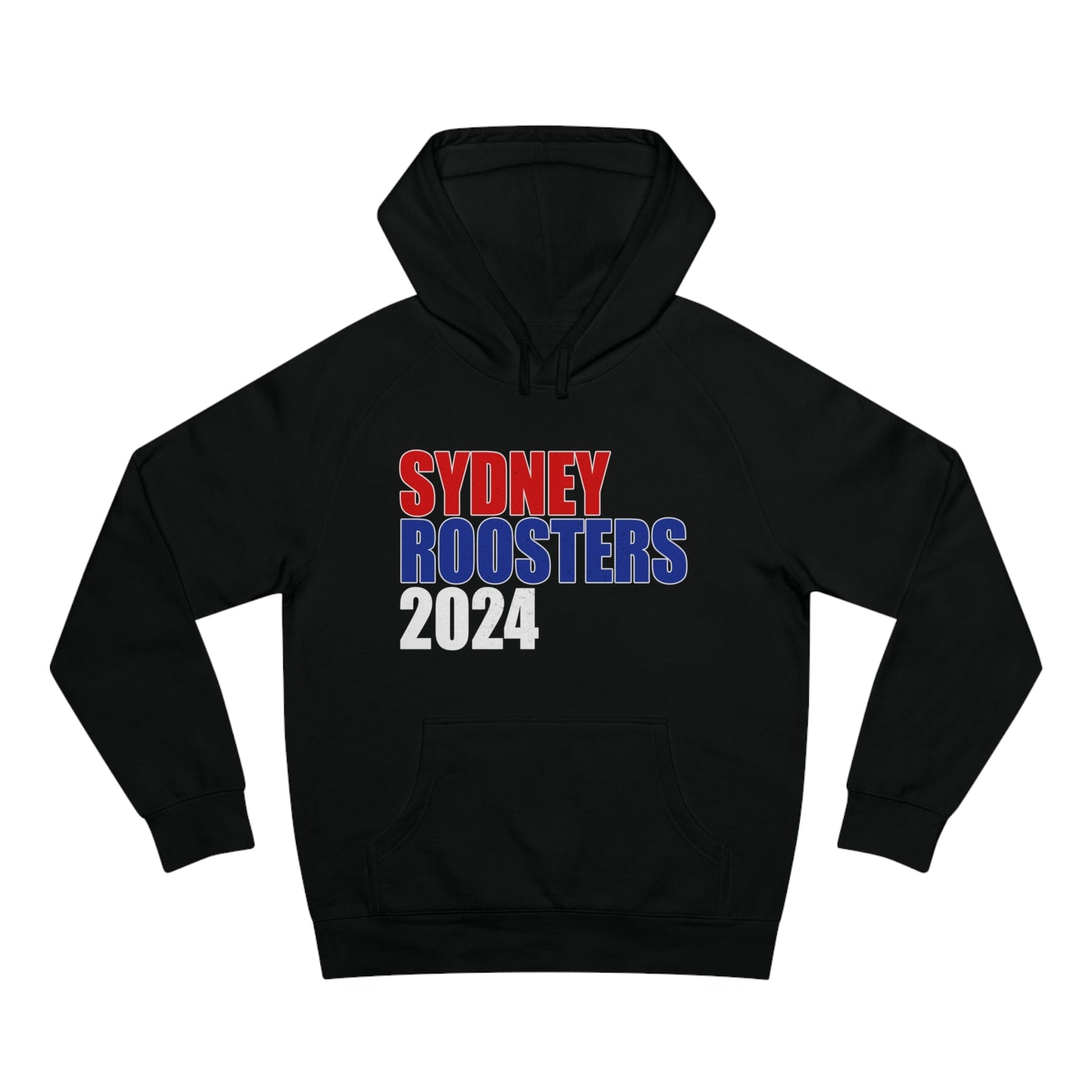 Sydney Roosters 2024 Hoodie Graphic Tees Australia Graphic T-Shirt Australia -  Cool Graphic T-Shirts Online -  Sydney Roosters 2024 Hoodie | NRL Hoodies Australia