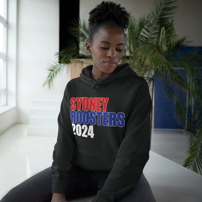 Sydney Roosters 2024 Hoodie Graphic Tees Australia Graphic T-Shirt Australia -  Cool Graphic T-Shirts Online -  Sydney Roosters 2024 Hoodie | NRL Hoodies Australia