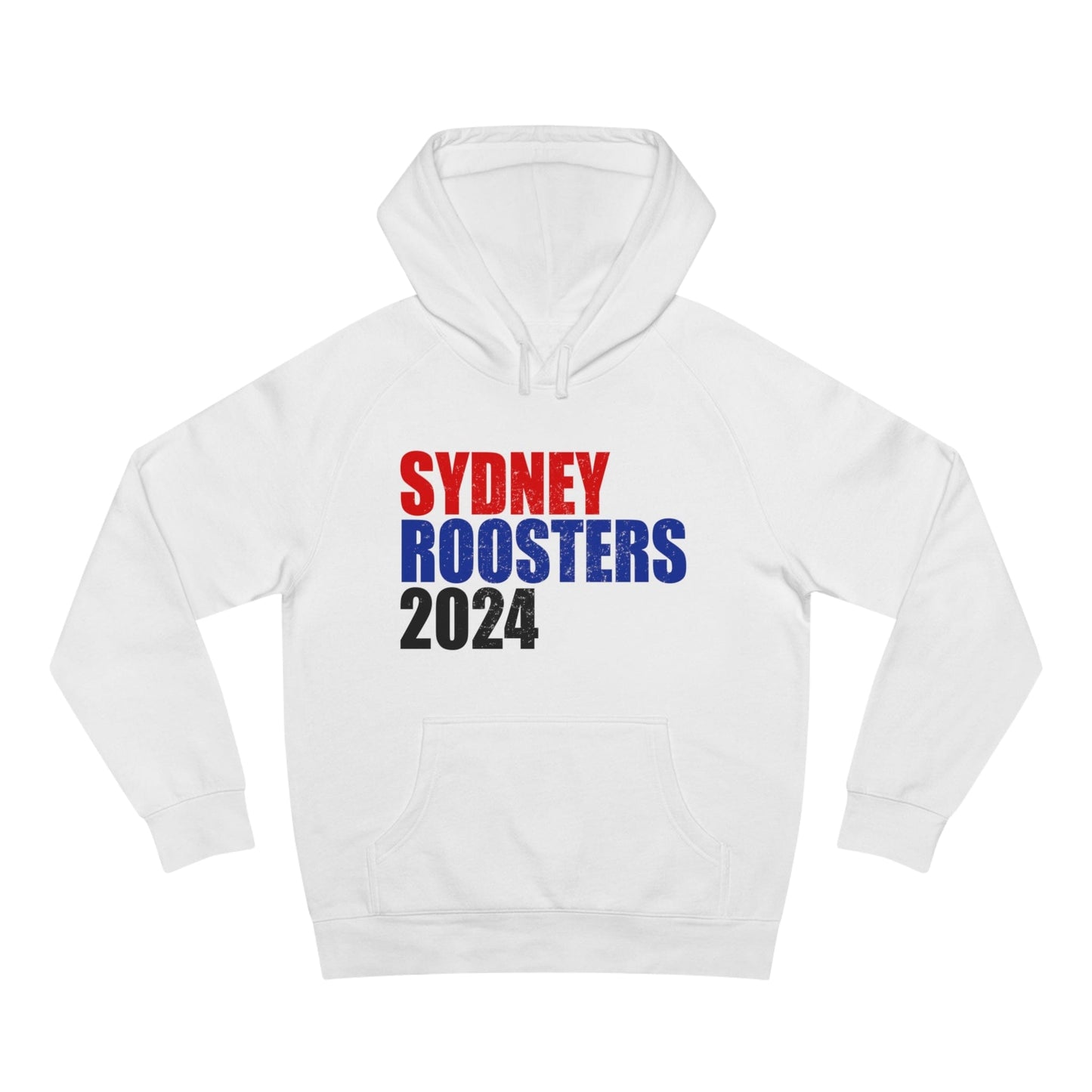 Sydney Roosters 2024 Hoodie Graphic Tees Australia Graphic T-Shirt Australia -  Cool Graphic T-Shirts Online -  Sydney Roosters 2024 Hoodie | NRL Hoodies Australia