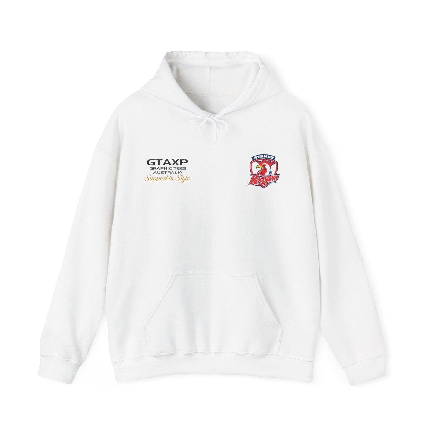 Sydney Roosters NRL Hoodie Printify Graphic T-Shirt Australia -  Cool Graphic T-Shirts Online - 