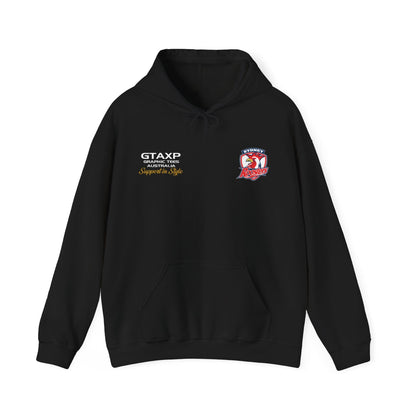 Sydney Roosters NRL Hoodie Printify Graphic T-Shirt Australia -  Cool Graphic T-Shirts Online - 