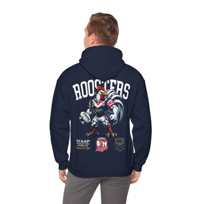 Sydney Roosters Rocky Hoodie Printify Navy / S Graphic T-Shirt Australia -  Cool Graphic T-Shirts Online - 