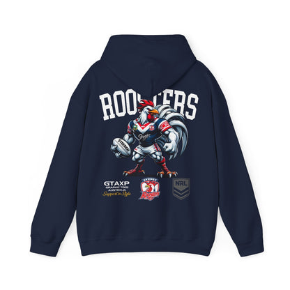 Sydney Roosters Rocky Hoodie Printify Graphic T-Shirt Australia -  Cool Graphic T-Shirts Online - 