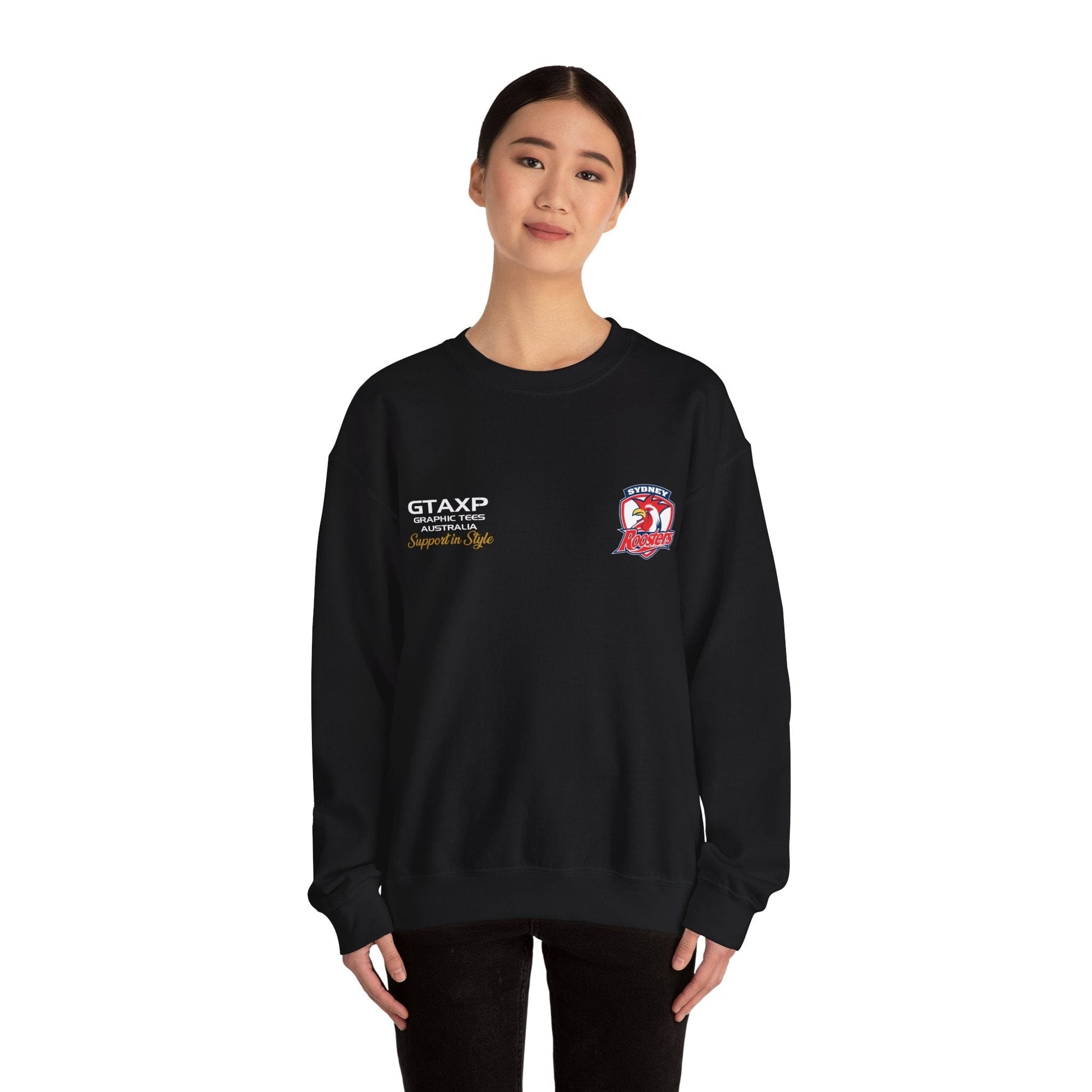 Sydney Roosters Rocky Jumper Graphic Tees Australia Graphic T-Shirt Australia -  Cool Graphic T-Shirts Online -  Sydney Roosters Rocky Jumper | Sydney Roosters Crew Sweater