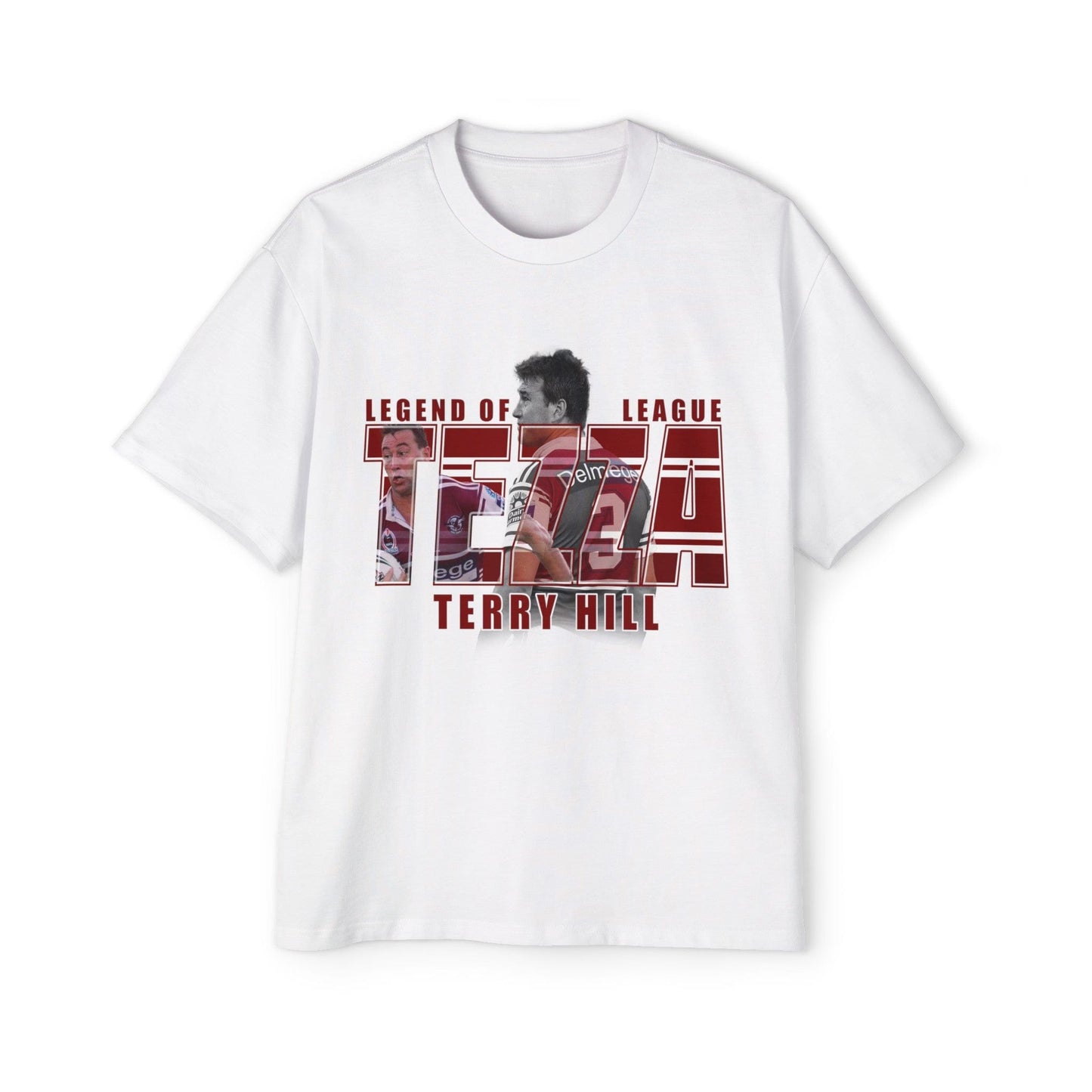 Terry Hill Tezza Oversized Tee Graphic Tees Australia Graphic T-Shirt Australia -  Cool Graphic T-Shirts Online -  Terry Hill Tezza Oversized Tee | Manly Sea Eagles Merchandise Australia