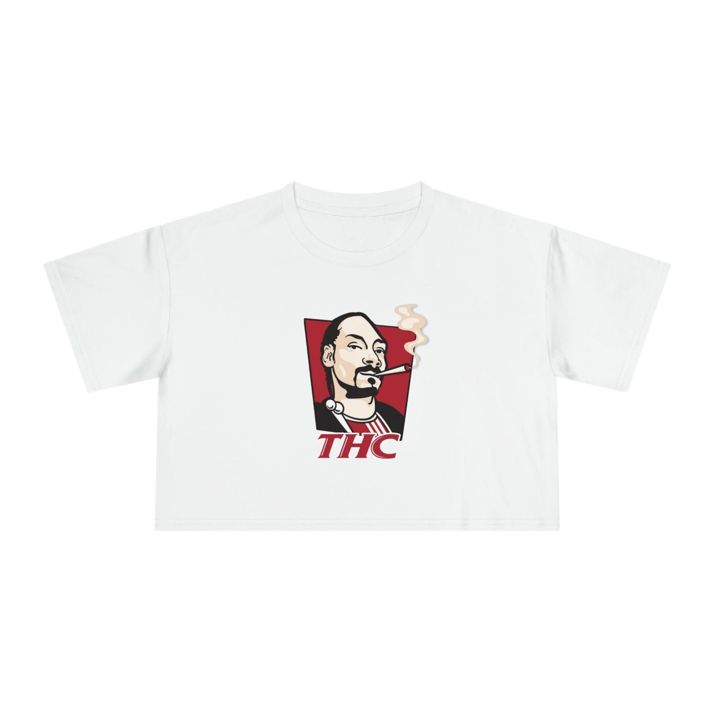 THC Snoop Dog Crop Tee Graphic Tees Australia Graphic T-Shirt Australia -  Cool Graphic T-Shirts Online -  THC Snoop Dog Crop Tee | Graphic T-Shirts For Women