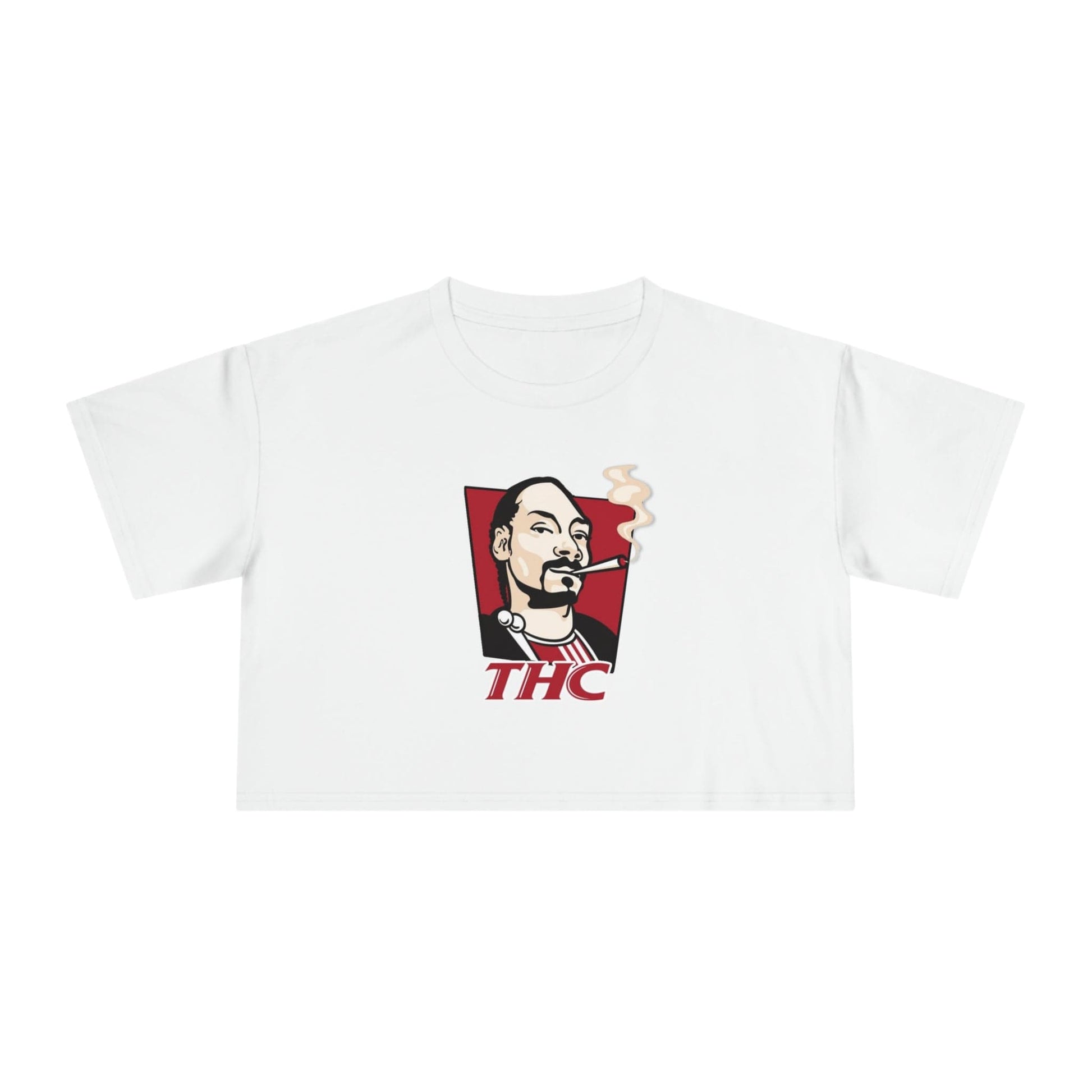 THC Snoop Dog Crop Tee Graphic Tees Australia Graphic T-Shirt Australia -  Cool Graphic T-Shirts Online -  THC Snoop Dog Crop Tee | Graphic T-Shirts For Women