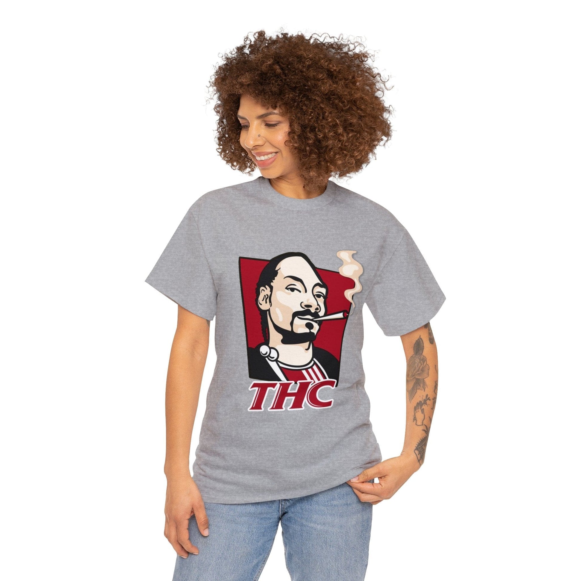 THC Snoop Dog Graphic Tee Graphic Tees Australia Graphic T-Shirt Australia -  Cool Graphic T-Shirts Online -  THC Snoop Dog T-Shirt | Weed T-Shirts Australia