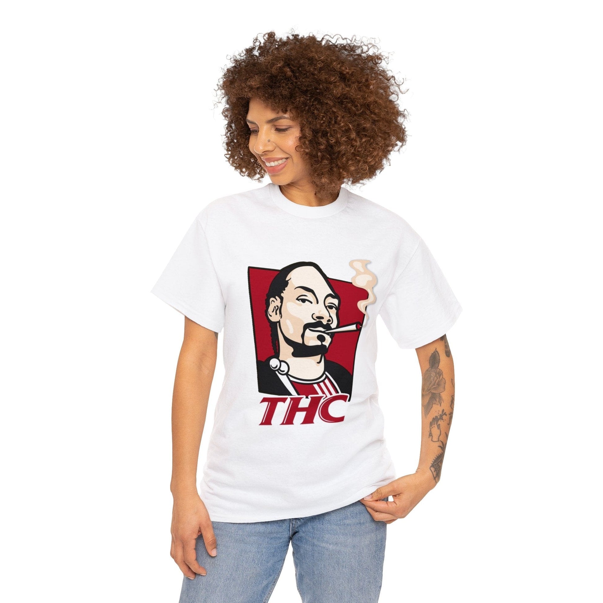 THC Snoop Dog Graphic Tee Graphic Tees Australia Graphic T-Shirt Australia -  Cool Graphic T-Shirts Online -  THC Snoop Dog T-Shirt | Weed T-Shirts Australia