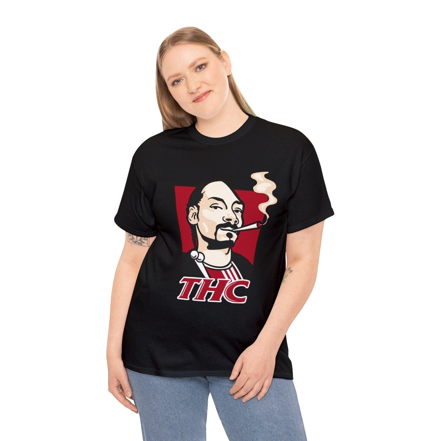 THC Snoop Dog Graphic Tee Graphic Tees Australia Graphic T-Shirt Australia -  Cool Graphic T-Shirts Online -  THC Snoop Dog T-Shirt | Weed T-Shirts Australia