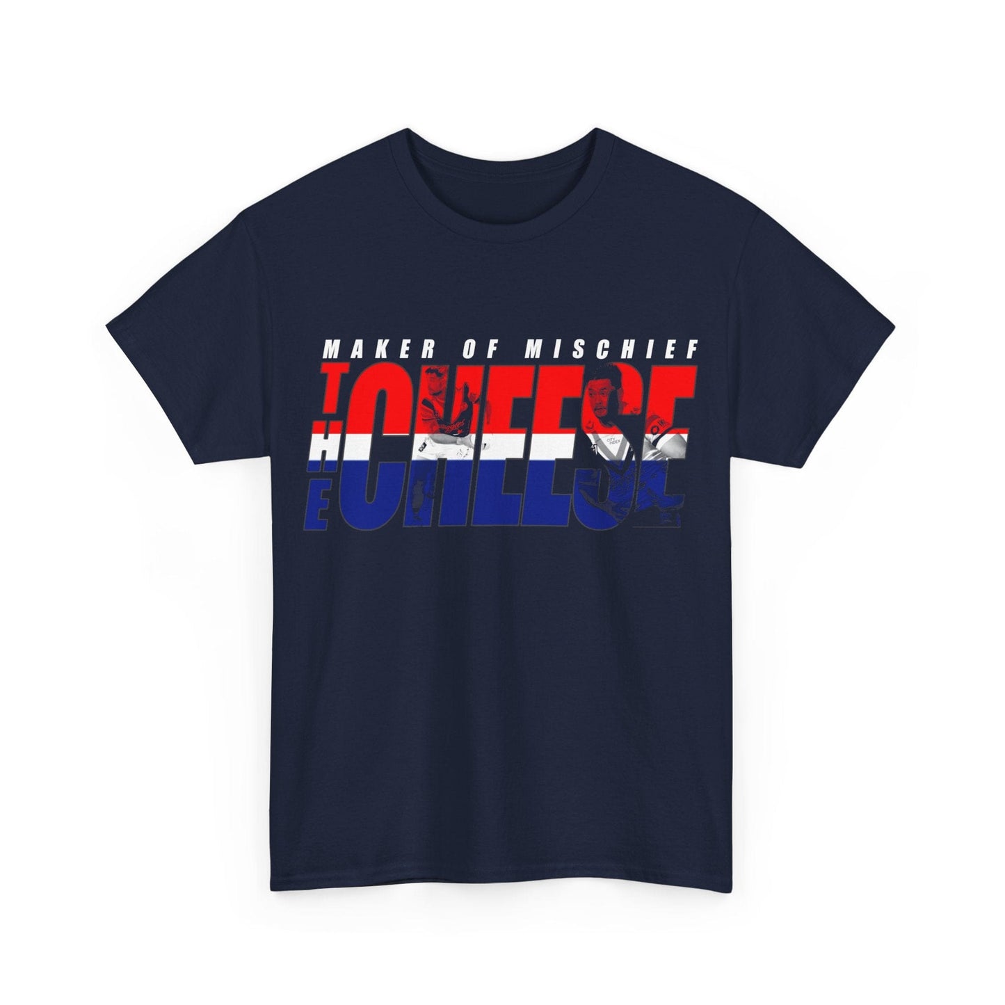 The Cheese Brandon Smith Graphic Tee Graphic Tees Australia Graphic T-Shirt Australia -  Cool Graphic T-Shirts Online -  The Cheese Brandon Smith T-Shirt | Sydney Roosters Merchandise