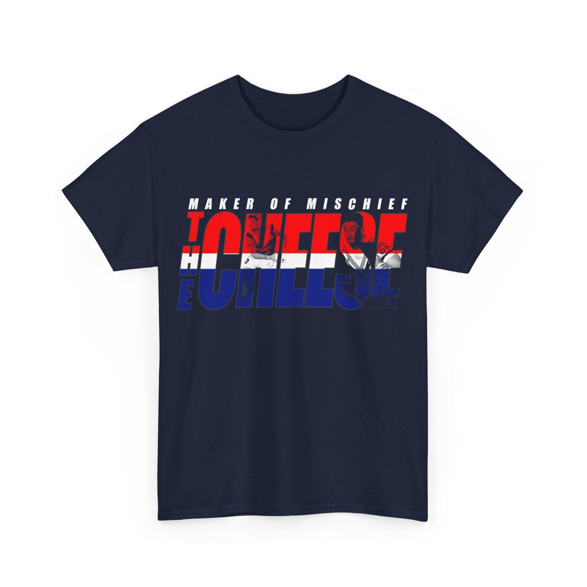 The Cheese Brandon Smith Graphic Tee Graphic Tees Australia Graphic T-Shirt Australia -  Cool Graphic T-Shirts Online -  The Cheese Brandon Smith T-Shirt | Sydney Roosters Merchandise