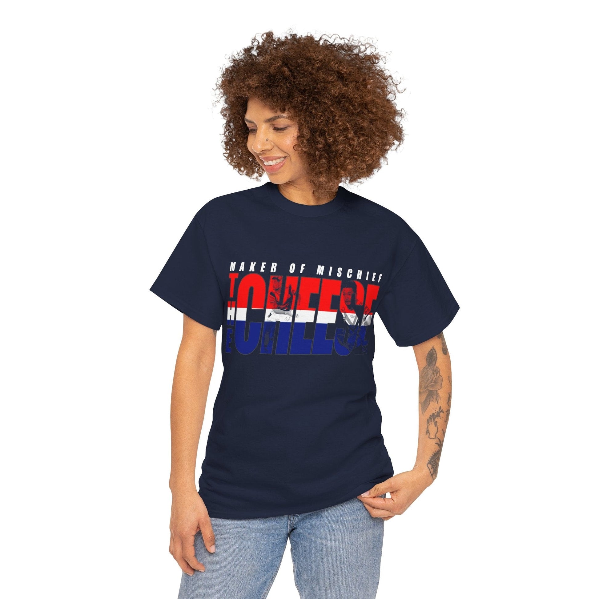 The Cheese Brandon Smith Graphic Tee Graphic Tees Australia Graphic T-Shirt Australia -  Cool Graphic T-Shirts Online -  The Cheese Brandon Smith T-Shirt | Sydney Roosters Merchandise