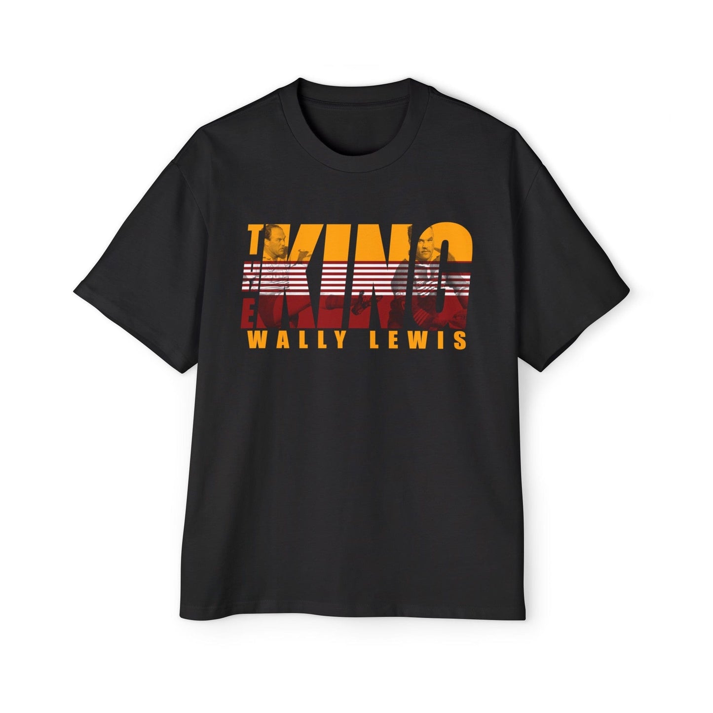 The King Wally Lewis Oversized Tee Graphic Tees Australia Graphic T-Shirt Australia -  Cool Graphic T-Shirts Online - 