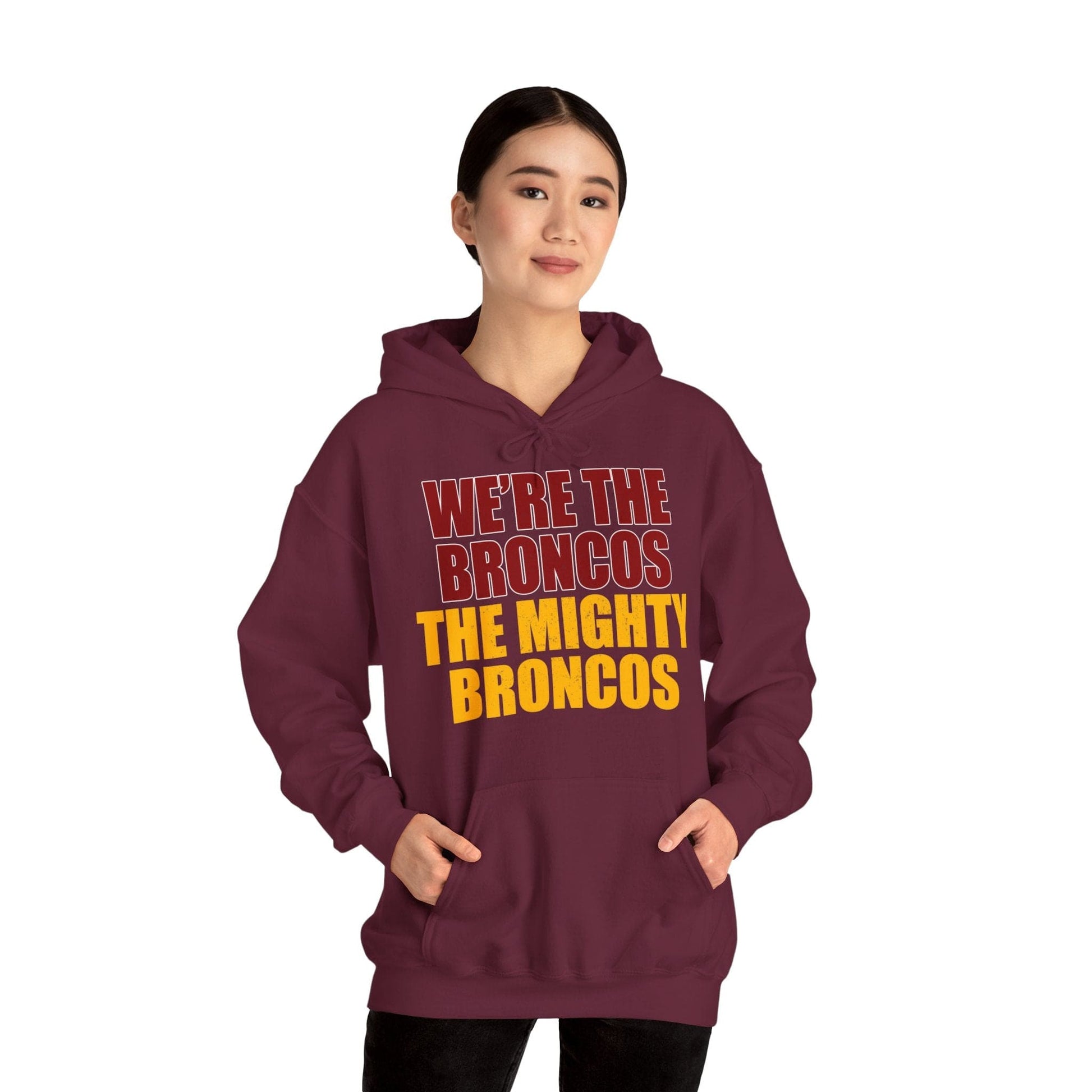 The Mighty Broncos Hoodie Graphic Tees Australia Graphic T-Shirt Australia -  Cool Graphic T-Shirts Online -  The Mighty Broncos Hoodie | Brisbane Broncos Jumper