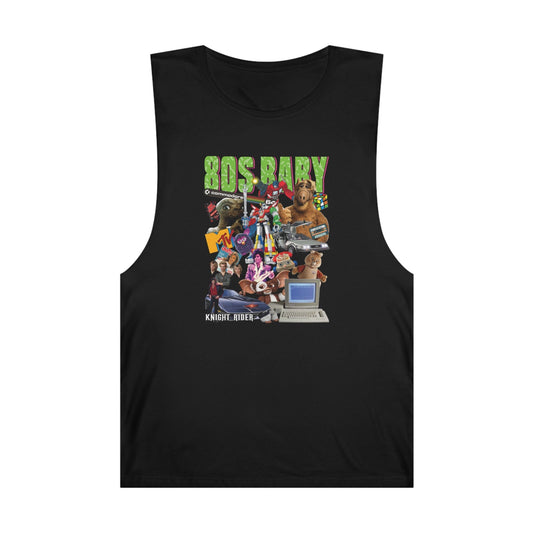 Those 80's Vibes Tank Top Graphic Tees Australia Black / XS Graphic T-Shirt Australia -  Cool Graphic T-Shirts Online - 