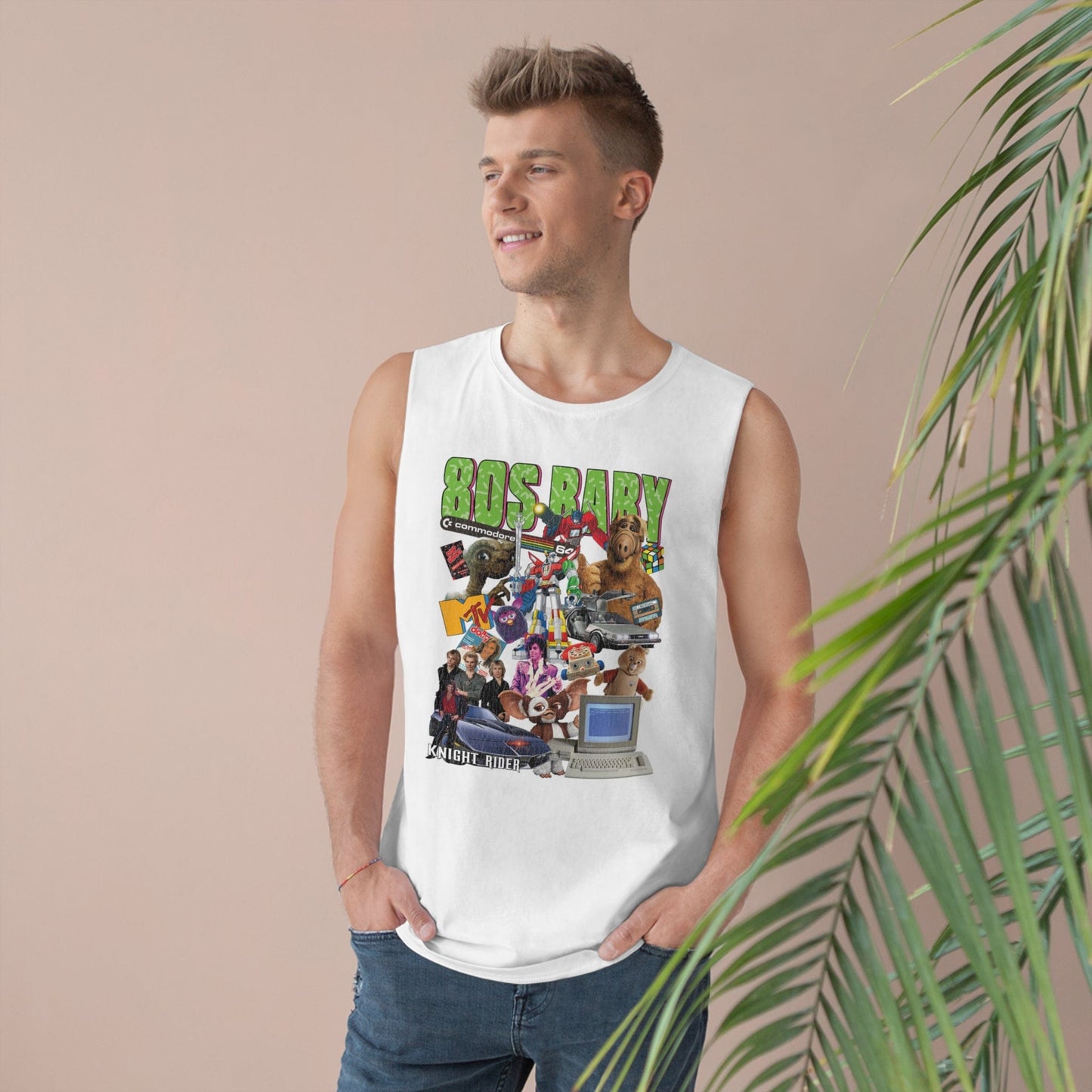 Those 80's Vibes Tank Top Graphic Tees Australia Graphic T-Shirt Australia -  Cool Graphic T-Shirts Online - 