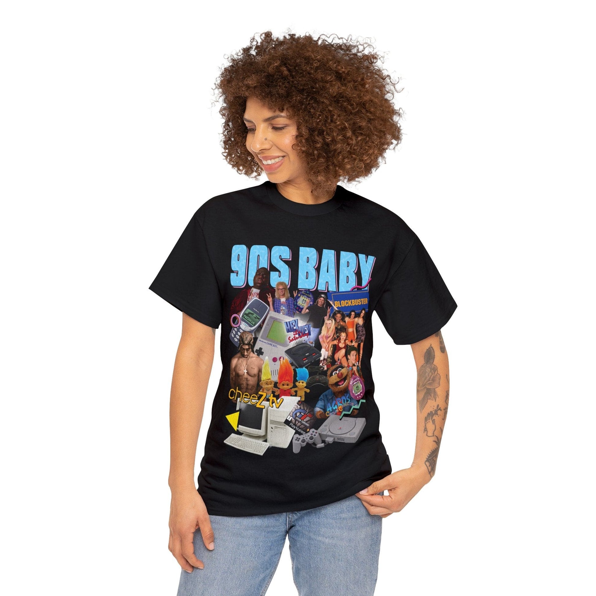 Those 90s Vibes Graphic Tee Graphic Tees Australia Graphic T-Shirt Australia -  Cool Graphic T-Shirts Online -  Those 90s Vibes T-Shirt | 90's Vintage Graphic Tee