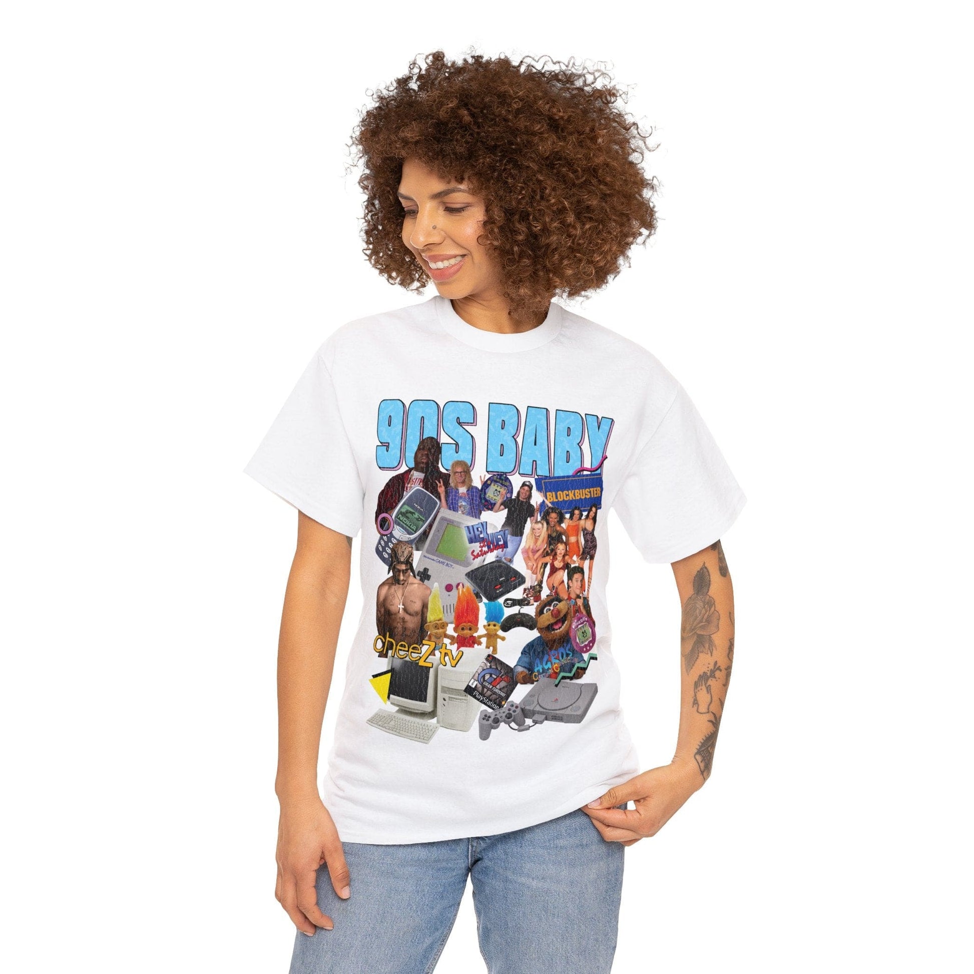 Those 90s Vibes Graphic Tee Graphic Tees Australia Graphic T-Shirt Australia -  Cool Graphic T-Shirts Online -  Those 90s Vibes T-Shirt | 90's Vintage Graphic Tee