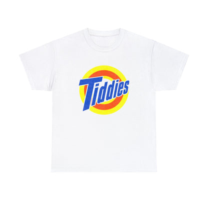 Tiddies Graphic Tee Graphic Tees Australia White / S Graphic T-Shirt Australia -  Cool Graphic T-Shirts Online -  Tiddies T-Shirt | Funny Graphic T-Shirts Australia