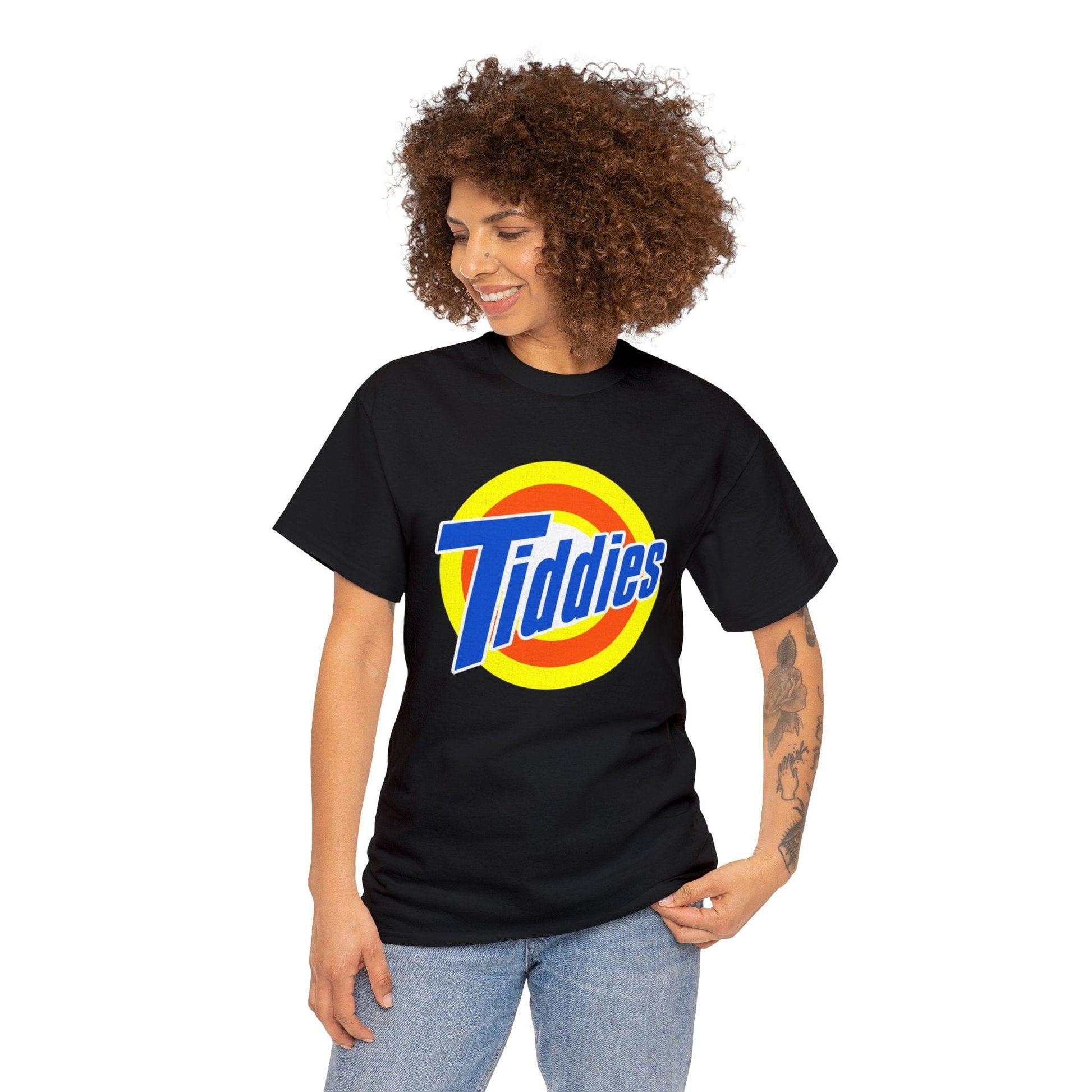 Tiddies Graphic Tee Graphic Tees Australia Graphic T-Shirt Australia -  Cool Graphic T-Shirts Online -  Tiddies T-Shirt | Funny Graphic T-Shirts Australia