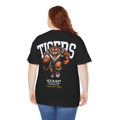 Tigers Rugby League Graphic Tee Graphic Tees Australia Graphic T-Shirt Australia -  Cool Graphic T-Shirts Online -  Tigers Rugby League T Shirt | Footy Supporters Gear