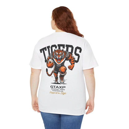 Tigers Rugby League Graphic Tee Graphic Tees Australia Graphic T-Shirt Australia -  Cool Graphic T-Shirts Online -  Tigers Rugby League T Shirt | Footy Supporters Gear