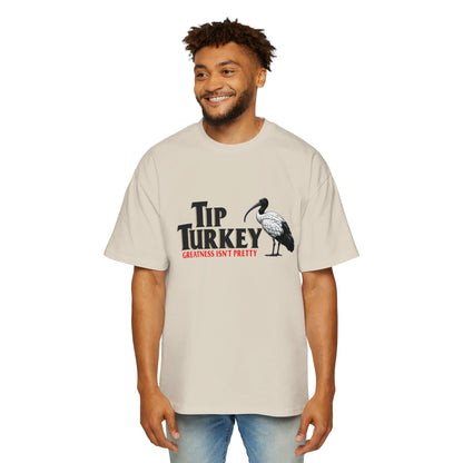 Tip Turkey Oversized Tee Graphic Tees Australia Graphic T-Shirt Australia -  Cool Graphic T-Shirts Online -  Tip Turkey Oversized Tee 