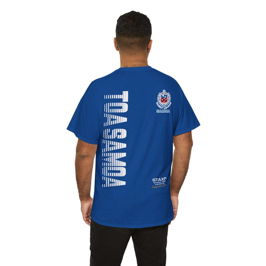 Toa Samoa World Cup Graphic Tee Graphic Tees Australia Royal / S Graphic T-Shirt Australia -  Cool Graphic T-Shirts Online -  Toa Samoa World Cup T-Shirt | Samoa Rugby League Merchandise