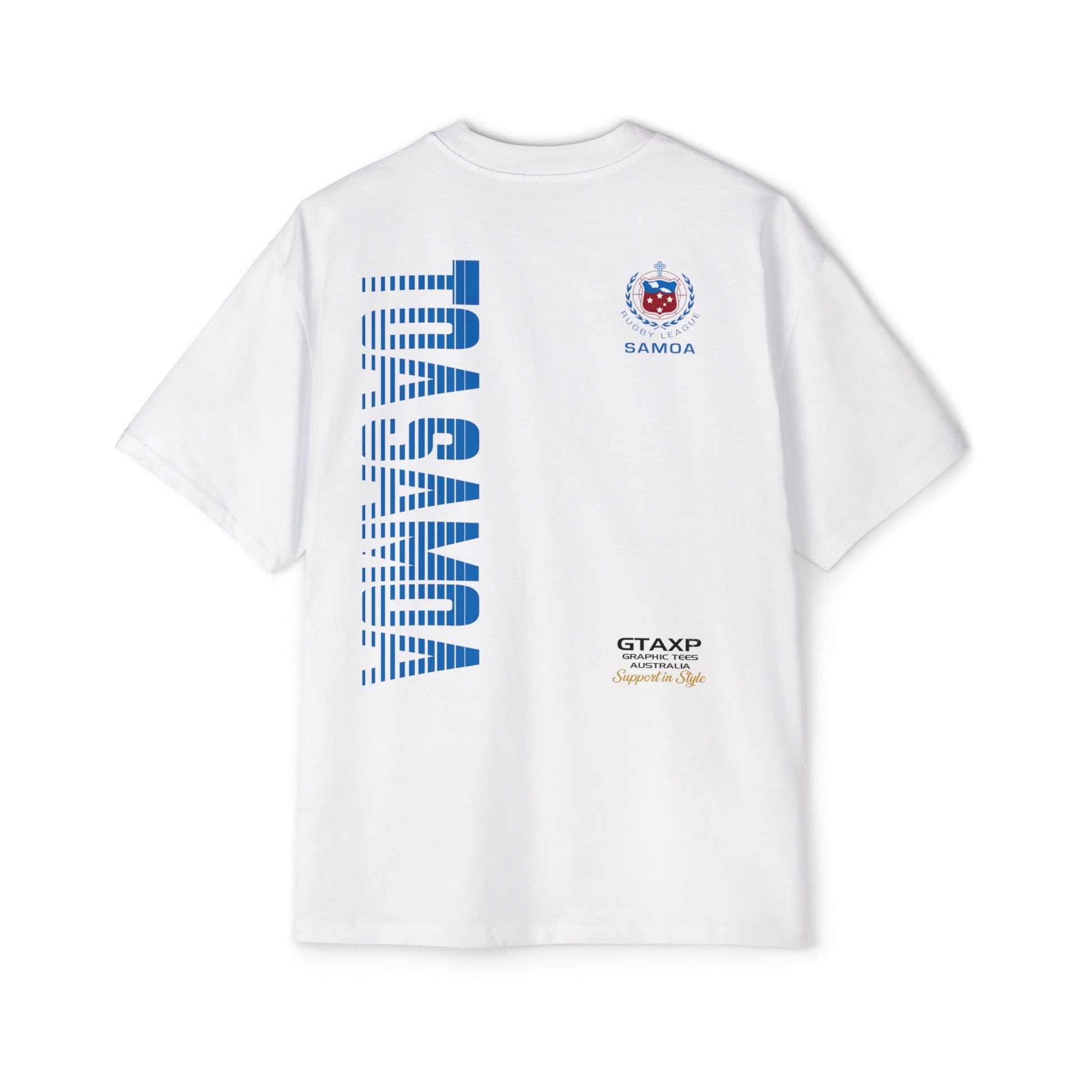 Toa Samoa World Cup Oversized Tee Graphic Tees Australia Graphic T-Shirt Australia -  Cool Graphic T-Shirts Online -  Toa Samoa World Cup Oversized Tee | Samoa Rugby League T-Shirts